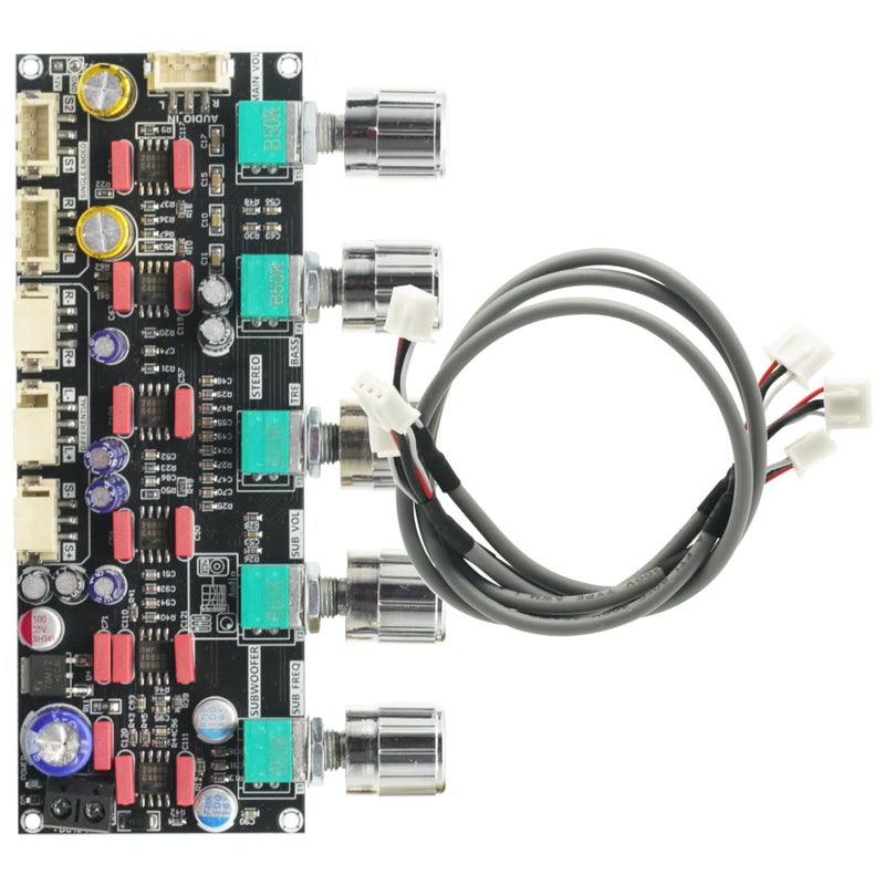 GODIYMODULES Subwoofer Operational Amplifier for HiFi Front Tone Board Audio Stereo Subwoofer Operational Amplifier JRC2068 AMP Module Board DIY - Image 5